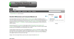 Desktop Screenshot of computer-masters.de