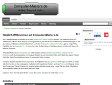 Tablet Screenshot of computer-masters.de