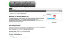 Desktop Screenshot of computer-masters.net